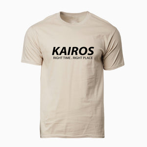 KAIROS Sand color unisex Tshirt