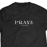 PRAY unisex Tshirt (white/black)