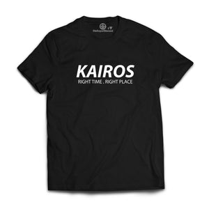 KAIROS unisex Tshirt black