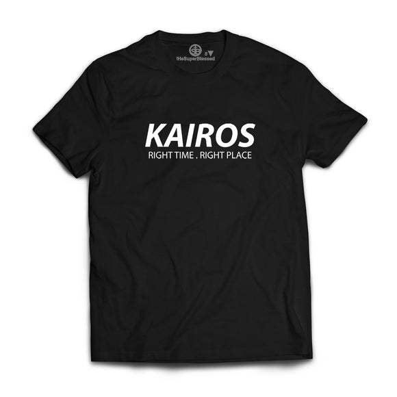 KAIROS unisex Tshirt black