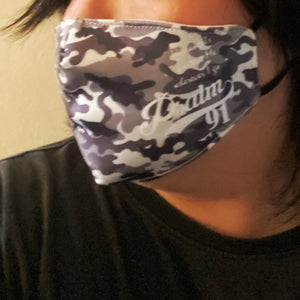 Psalm 91 Mask Grey Camou