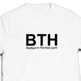 BTH Tshirt unisex (white/black)- I’m a Singaporean Christian Lah! Series