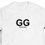 GG Tshirt unisex (white/black) - I’m a Singaporean Christian Lah! Series